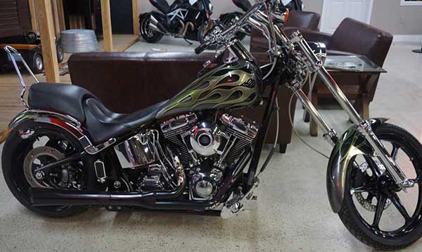 Dom Tubing used for custom motorcycle frames
