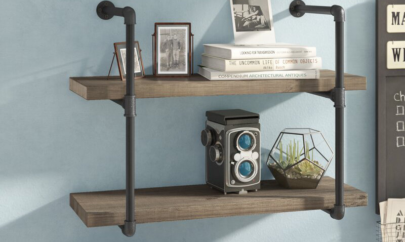 Industrial Pipe Shelving