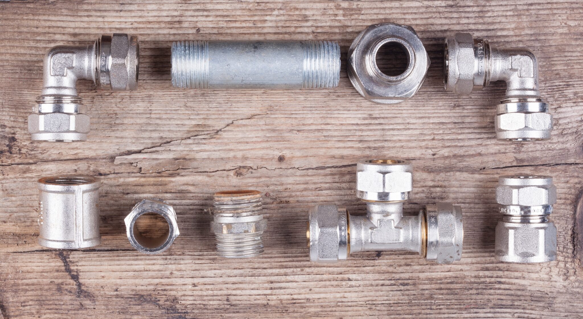 Hex and close nipples have specific uses